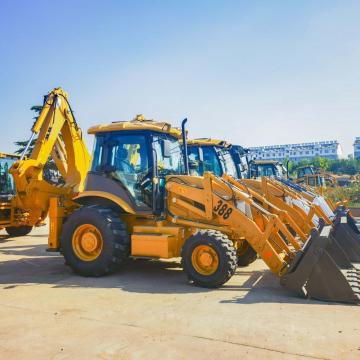 Earth-moving Machinery Mini Tractor Towable Backhoe Loader