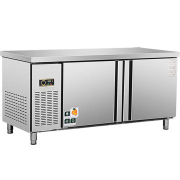 Stainless Steel Pizza Preparation Refrigerator Table