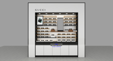 Custom Brand Eyewear Display Stand Eyeglass Cabinet