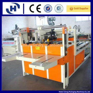 corrugated cardboard gluer machine cartons