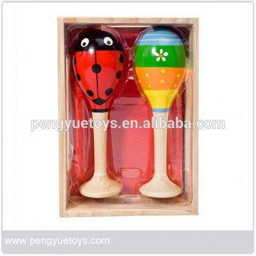 High Quality Wood Maracas, Baby Maracas