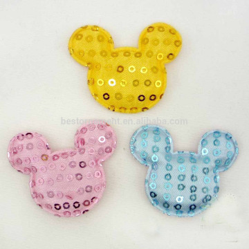 Padded Felt Micky Sequin Appliques
