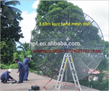 aluminium mesh dish 1m 2m 3m 4m 3.7m mesh dish
