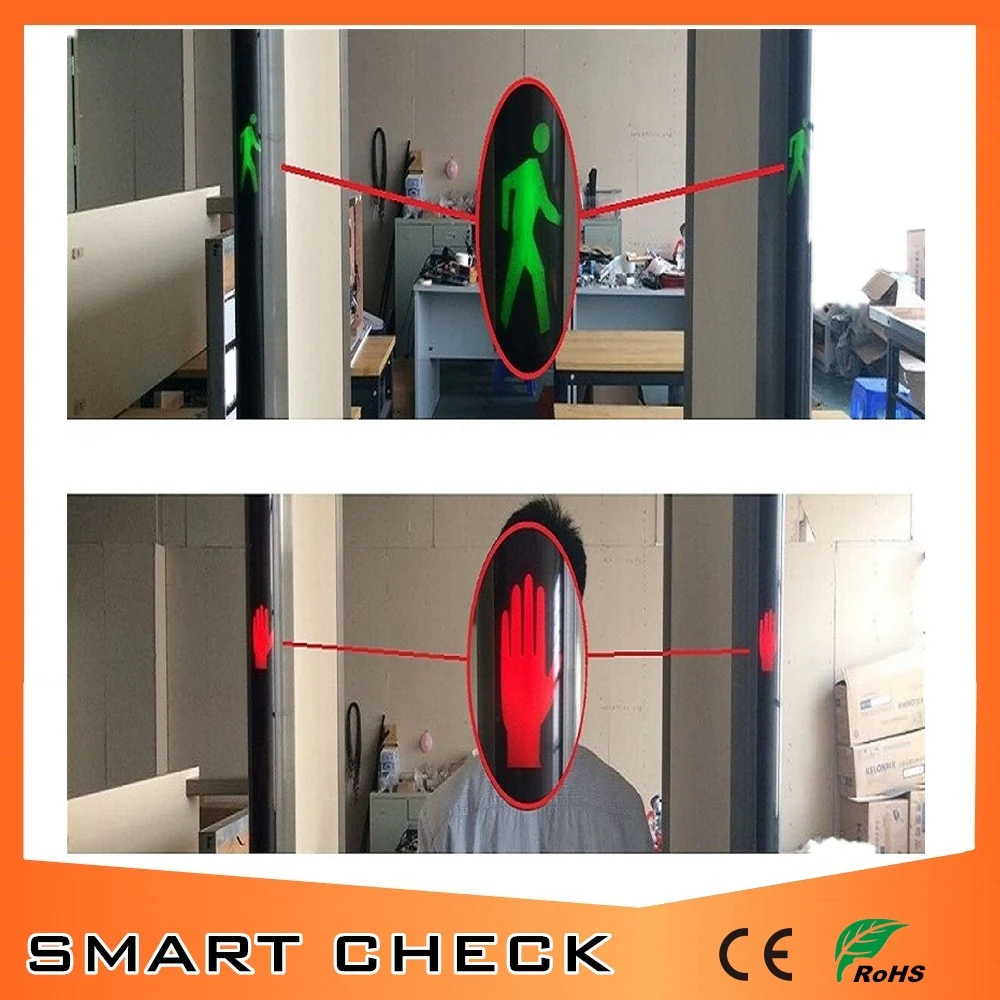 33 Zones Security Metal Detector Door Frame Metal Detector Walk Through Metal Detector