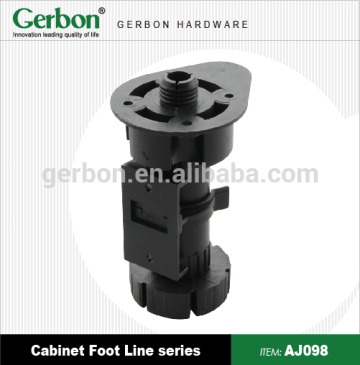 high quality Plastic Adjustable Cabinet Leg