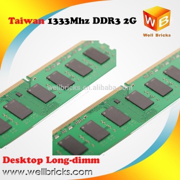 Non ECC Unbuffered Dimm PC3 1600mhz 1333mhz 1066mhz 2gb ddr3 ram