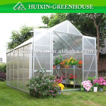 professional greenhouse used for dooryard vegetables planting