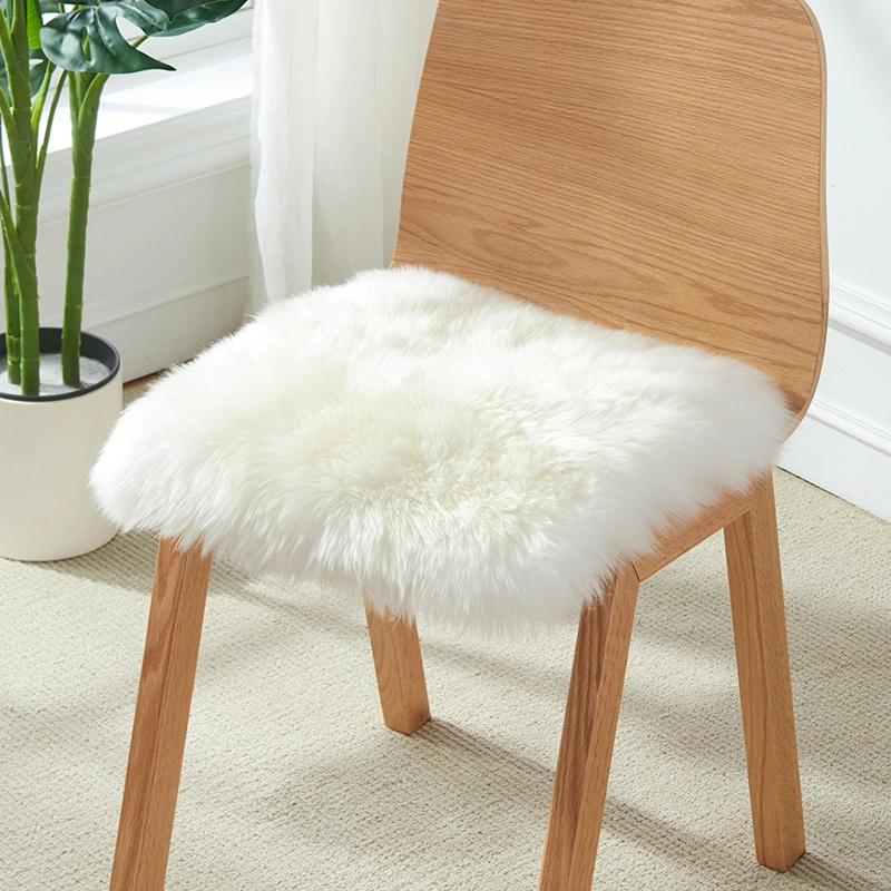 High Quality Sheepskin Chair Seat Cushion