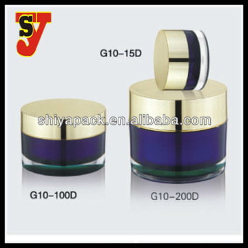 Round Acrylic Container For Cosmetics