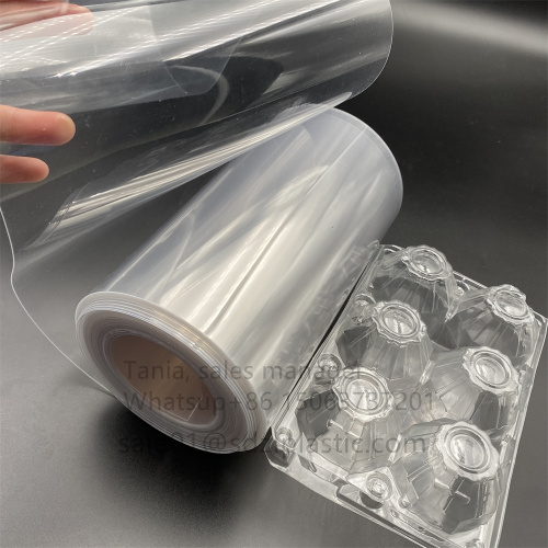 Folha de PET transparente, caixa de filmes de animais de estimação de gema grossa