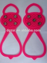 Non slip silicone safety boot covers for winter joggers