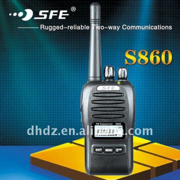 S860 two-way radio with 360 degreee Rotatable Channel Knob