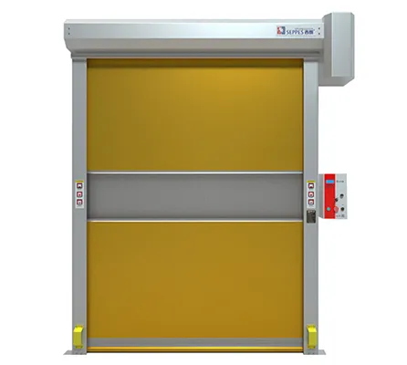 Car Wash High Speed Opening 2.0m/S PVC Plastic Roller Shutter Automatic Door