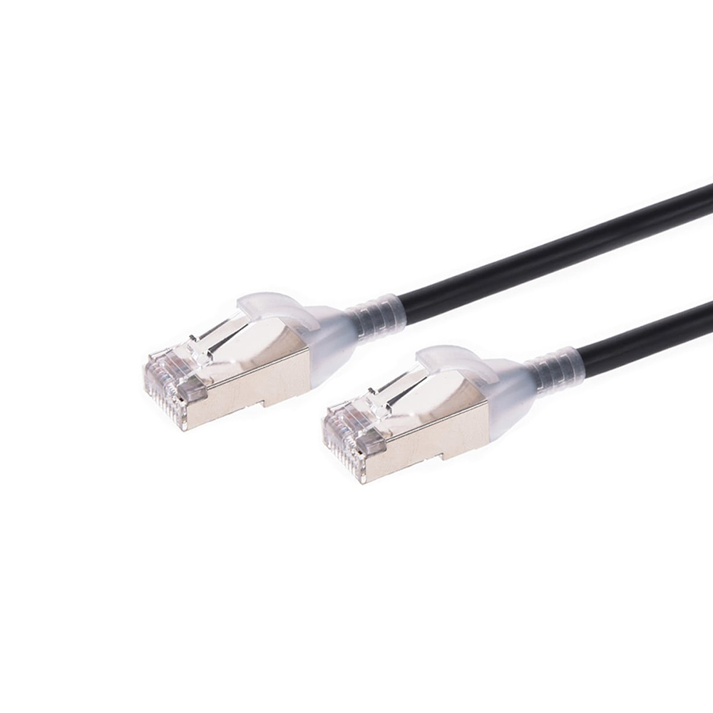 Cat6A Ethernet Patch Cable with Double Shielding