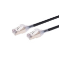 Cat6A Ethernet Patch Cable with Double Shielding