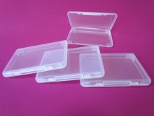 plastic cosmetic, false eyelashes storage PP box