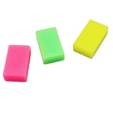 Kawaii Transparent Custom 3 Colors Pencil Erasers for Children - Gift Idea