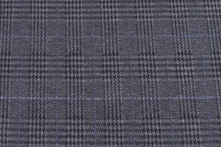 China textile super lurex in stretch suit houndstooth upholstery fabric