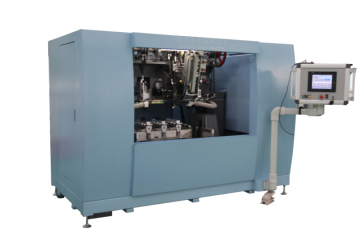 Swimming pool cleaning tool brush making