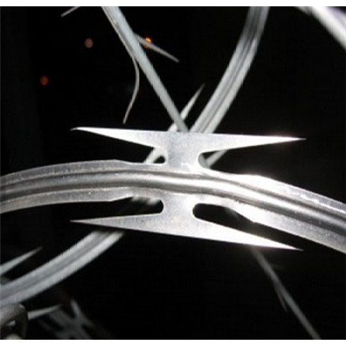 Hot Dippped Galvanized Coated Quality Razor Barbed Wire