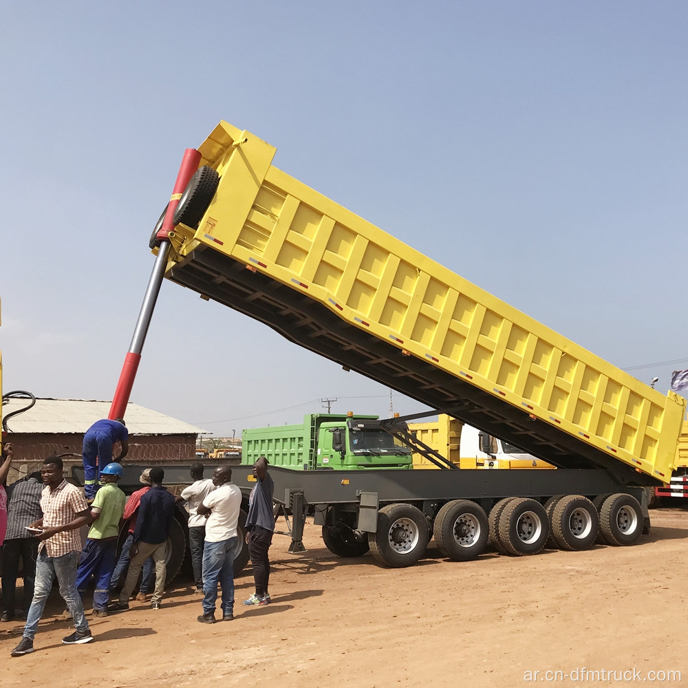 قلابة نصف مقطورة 5 axle truck