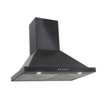90CM Smart Push Button Range Hood Stainless Steel Vent Hood
