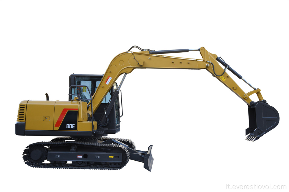 0,3M3 „Crawler Excavator“ su nauju pilnu hidrauliniu vikšru