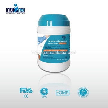 Disinfectant tissue Medical Hard Surface Disinfection Wipes 33