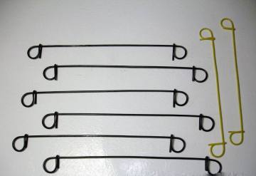 Wire Sack Ties-Double Loop Tie Wire