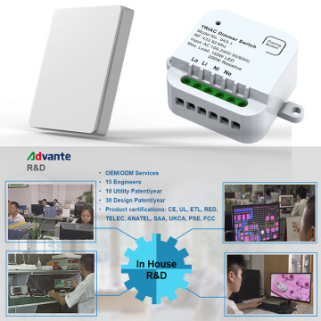 Wireless Wall Switch dimmer switch for led lights