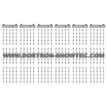 LED Pixel Bubble P200 Curtain Kit Height 3m Width 6m (LPBU50-A200BKT(H3W6))