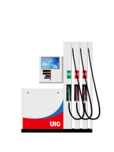 Six Hoses Gear Pump Suction Fuel Dispenser