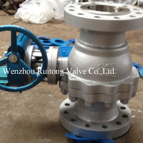 600LB flanged ball valve