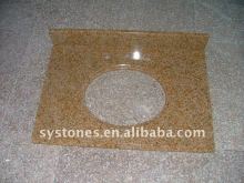 Tiger skin yellow granite countertop with low price