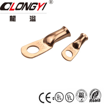 Battery Tubular Cable Lug Purple Copper Ring Terminals