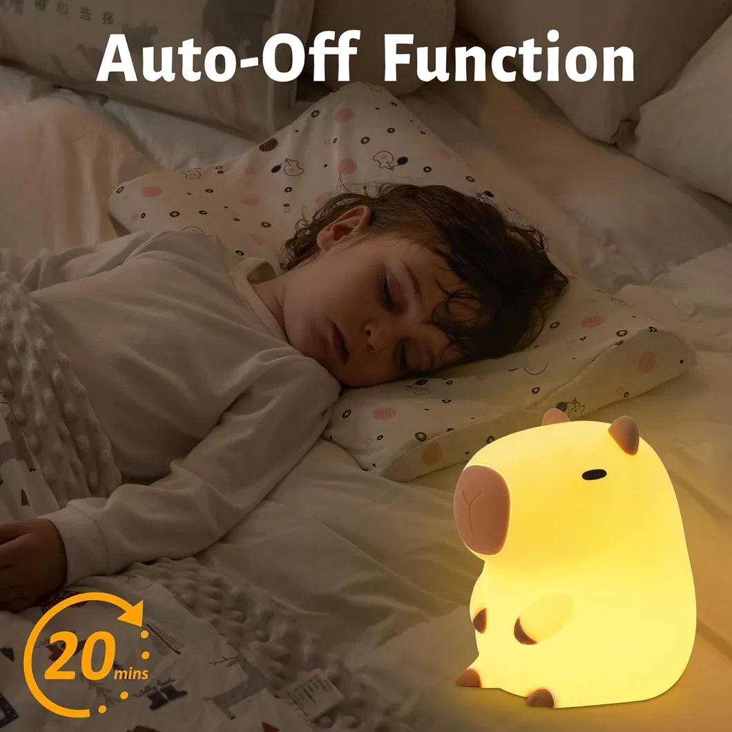 Capybara Little Night Light for Kids