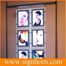 Hot sale wholesale price acrylic frame advertising slim crystal LED lightbox
