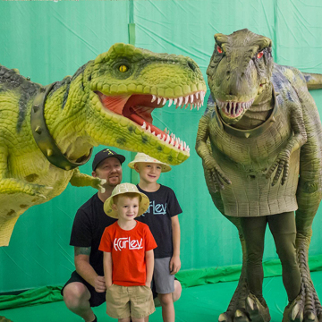 Animatronic Velociraptor Costume Themed Event Party Costume