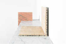 3mm super thin marble tiles Aluminum Honeycomb laminated marble Panel