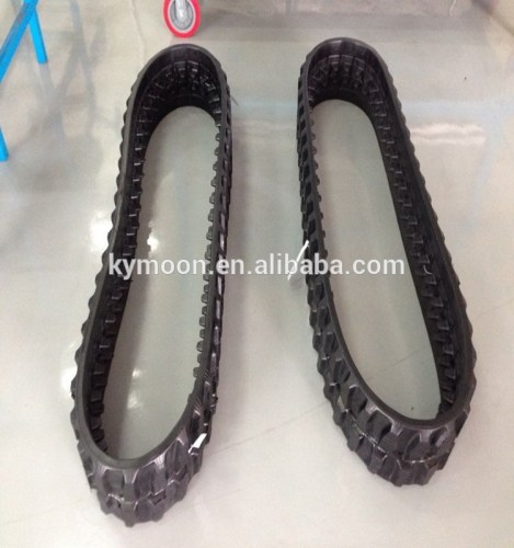 Harvester machine rubber track for USA famer, Interchangeable combine harvester rubber track, rubber crawler