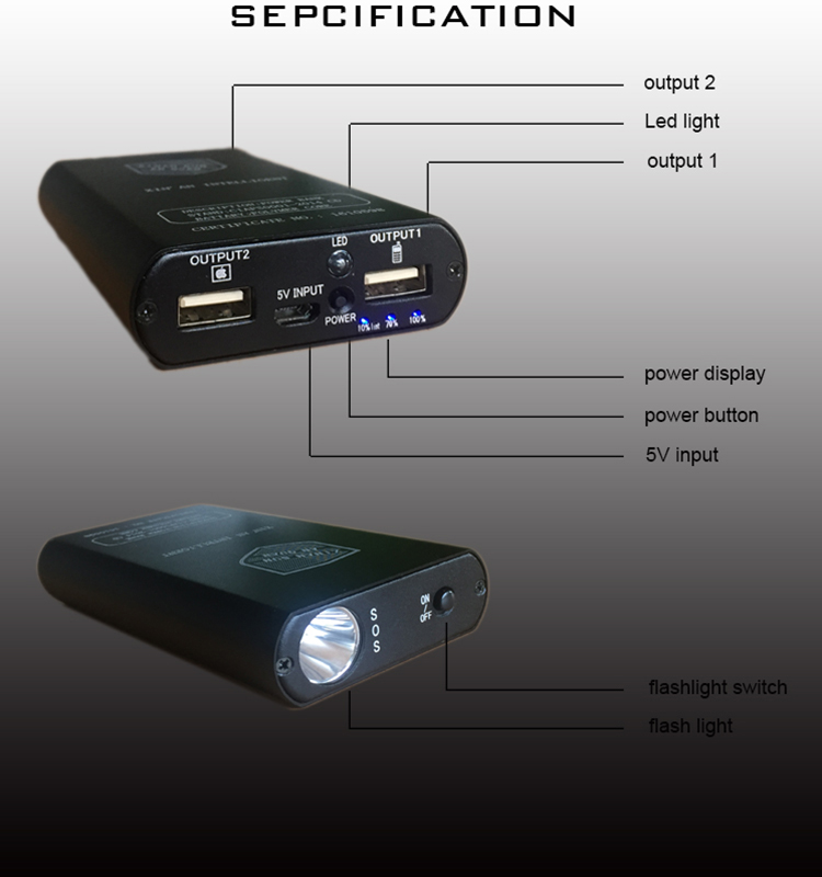 portable and small power bank