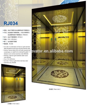 Safety high speed GRPS70 passenger elevator