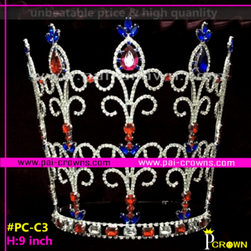 Tall pageant crowns Cheap large pageant tiaras