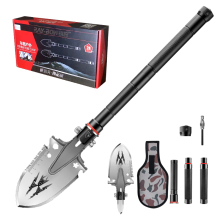 Top-rated Portable Emergency Survival Shovel with Aluminum Handle: Your Ultimate Mini Spade for Any Adventure