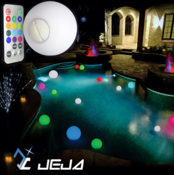 Hanging Decorative Outdoor Christmas Led Glowing Orb Balls Pool Light