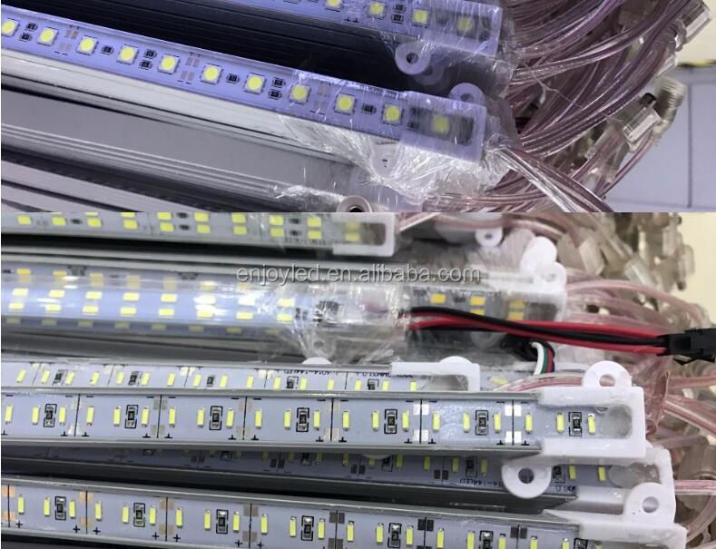 Low voltage 12V waterproof hard light bar 5630 potting glue fully waterproof hard light bar 12V aluminum lamp with potting glue