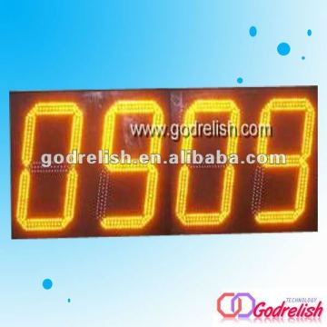 led gas price display screen