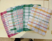 100% cotton cheap standard size made in china tea towel kitchen towel