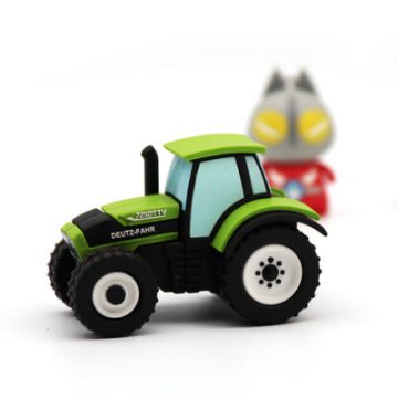 Tracktors Truck Car PVC Flash Drive USB