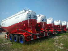 tank semi trailer for bulk cement transportation